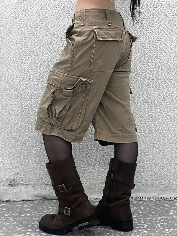 HCO ヴィンテージ カジュアル ミリタリー カーゴ ハーフパンツ 28インチ C11885