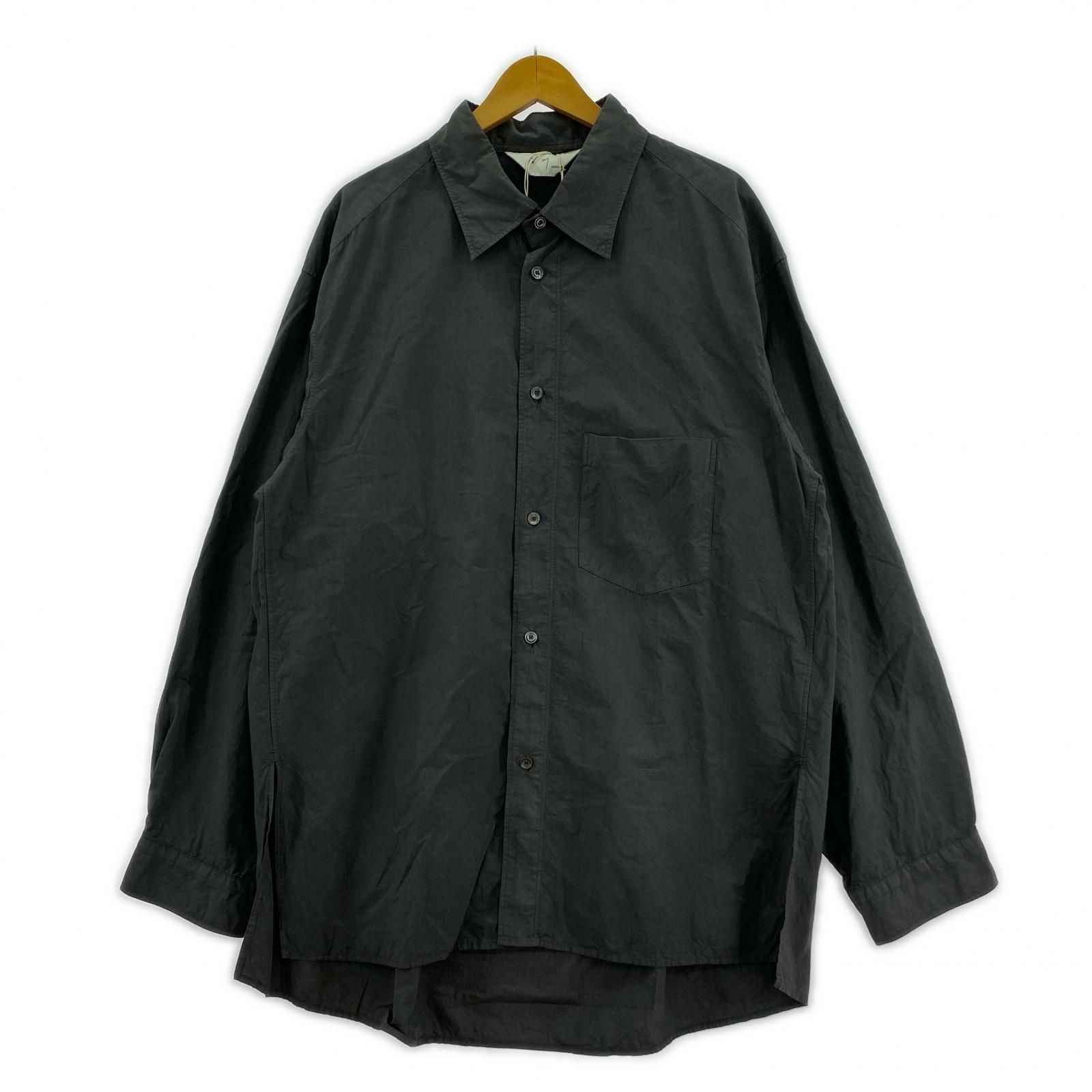 ANCELLM 長袖シャツ 25SS DYED SHRINK OVER SHIRT 2