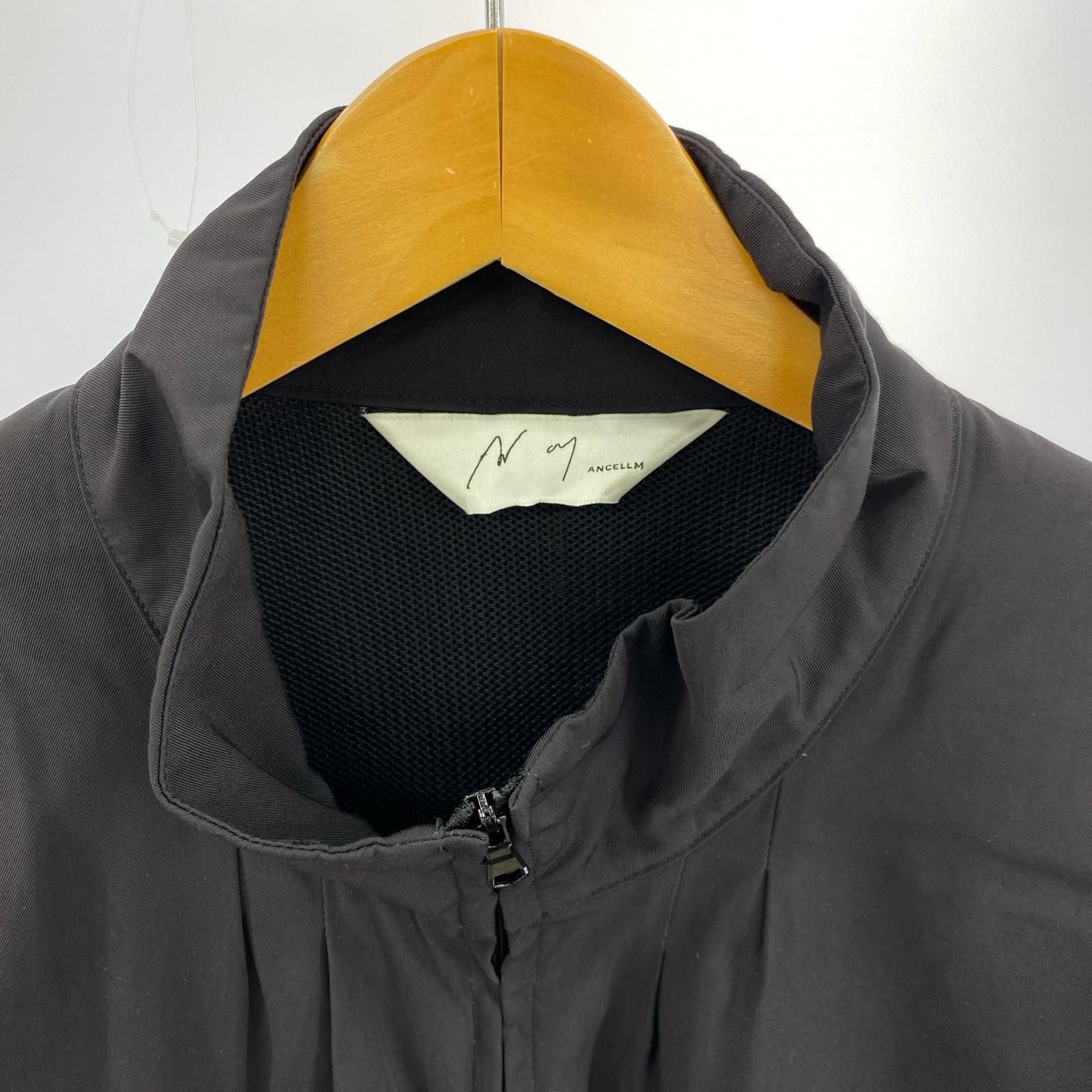 ANCELLM TUCK KIMONO BLOUSON 2 ブラック ジャケット - メルカリ