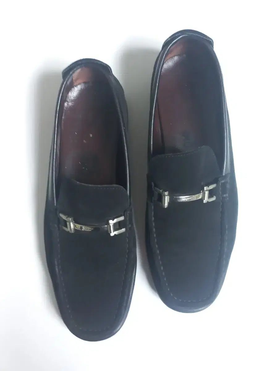 FERRAGAMO フェラガモ スウェード ローファー 275