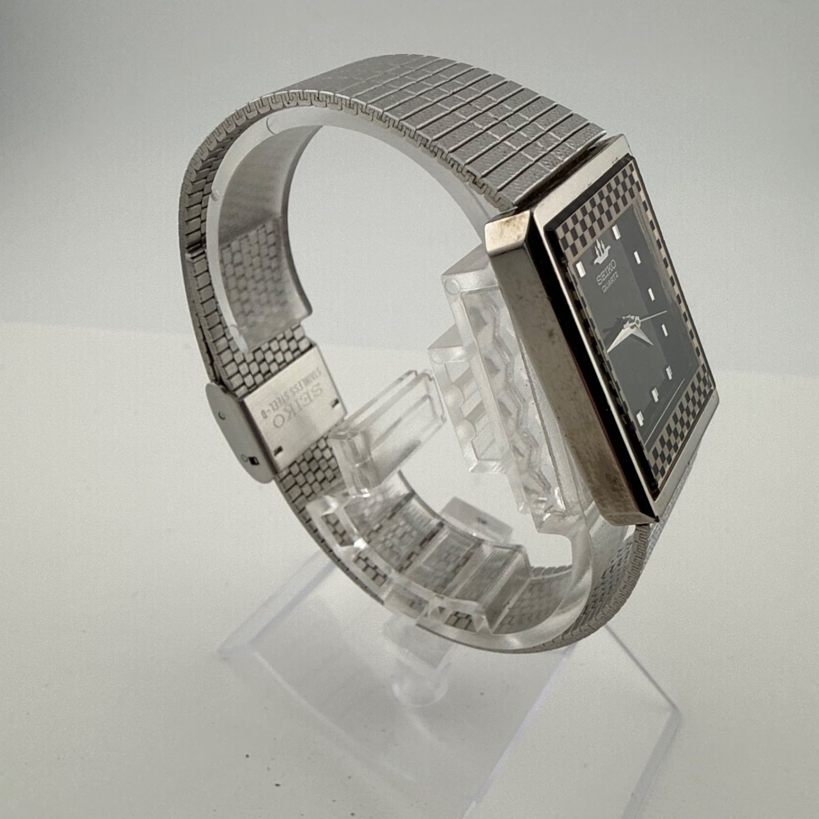 SEIKO V701-5H70 セイコー スクエア メンズ 腕時計 クォーツ 稼働品 