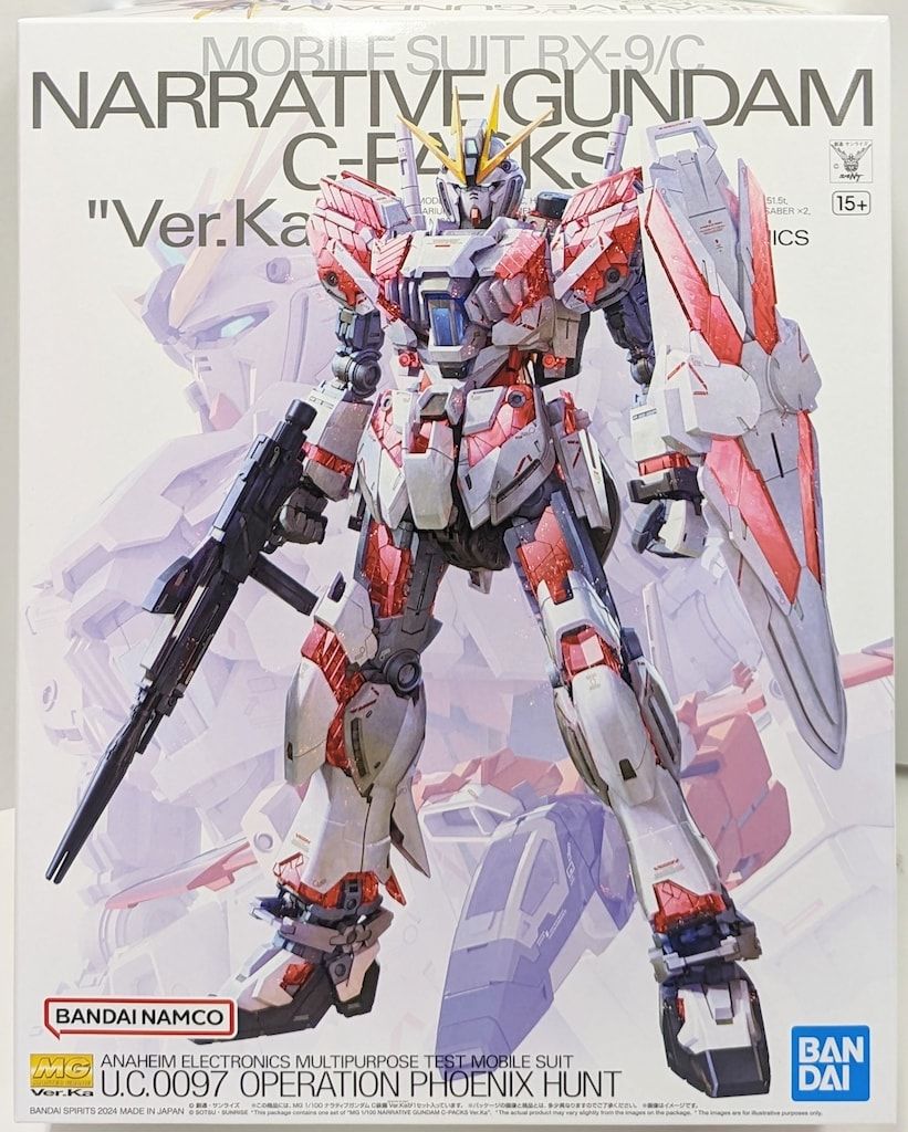 BANDAI SPIRITS MG 1/100 機動戦士ガンダムNT ナラティブガンダム C装備 Ver.Ka