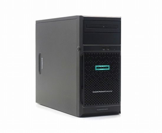 hp ProLiant ML30 Gen10 Xeon E-2134 3.5GHz 16GB 1TBx2台(SATA3.5インチ/RAID1構成) AC*2 SmartArray P408i-a SR Gen10 小難 中古 34,580円