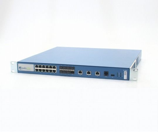 Paloalto PA-3050 12ポート1000BASE-T 8ポートSFPスロット搭載 ファイアウォールルーター ファイアウォールスループット4Gbps 中古