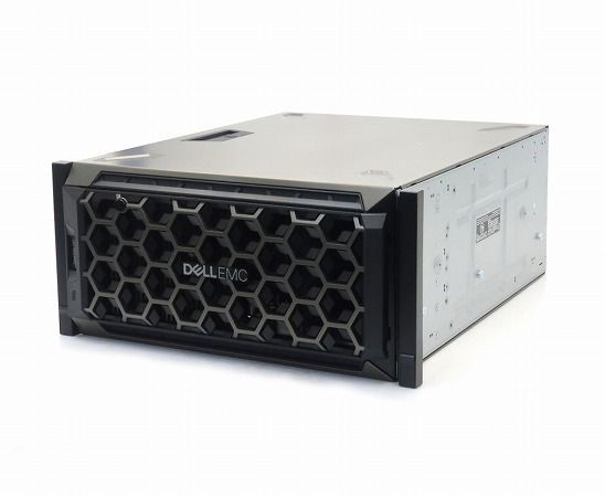 DELL PowerEdge T440(ラック型) Xeon Silver 4110 2.1GHz 64GB 800GBx2台(2.5インチSAS SSD/12Gbps/RAID1構成) AC*2 PERC H730P 中古