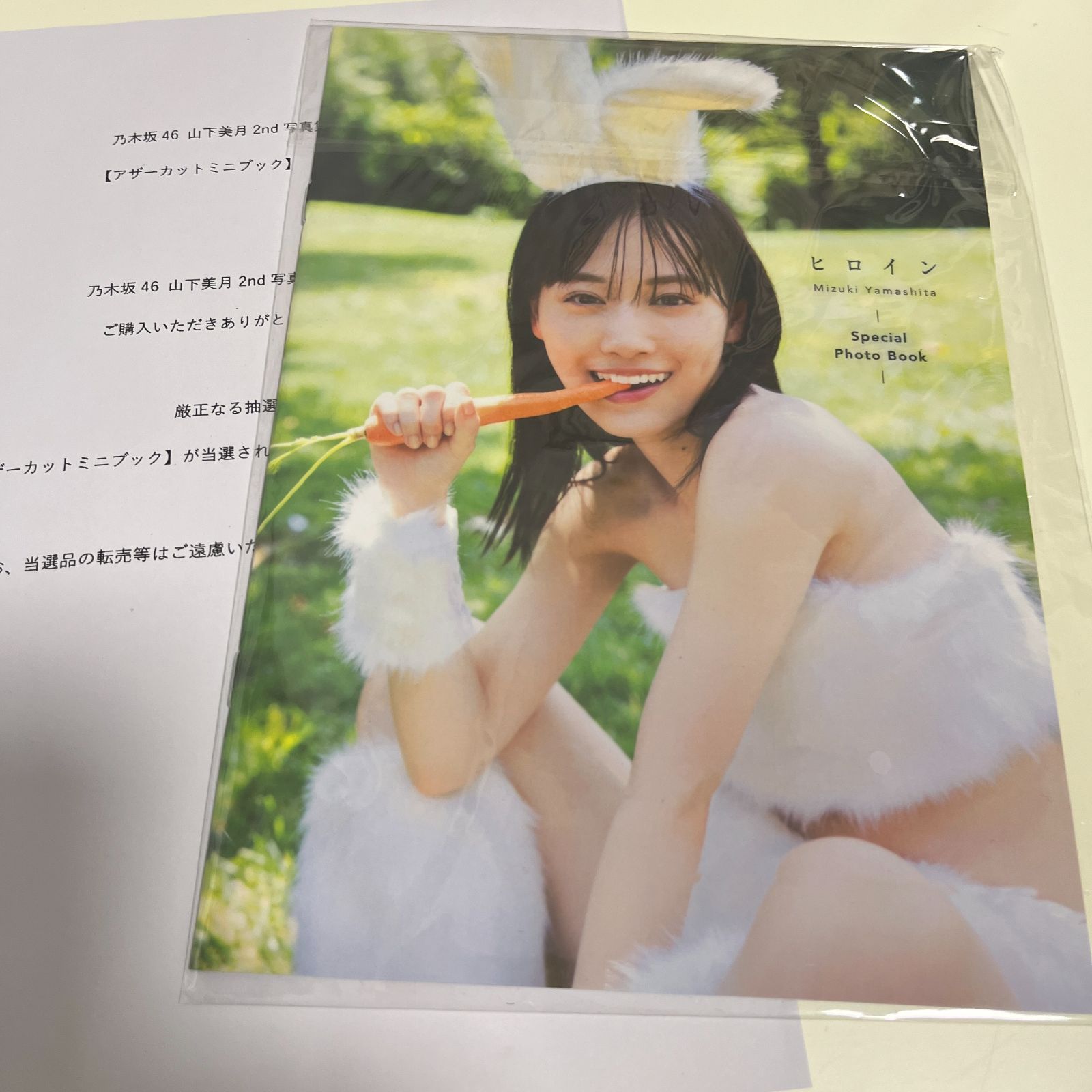 乃木坂46 山下美月 2nd写真集 ヒロイン アザーカット ミニブックミニ