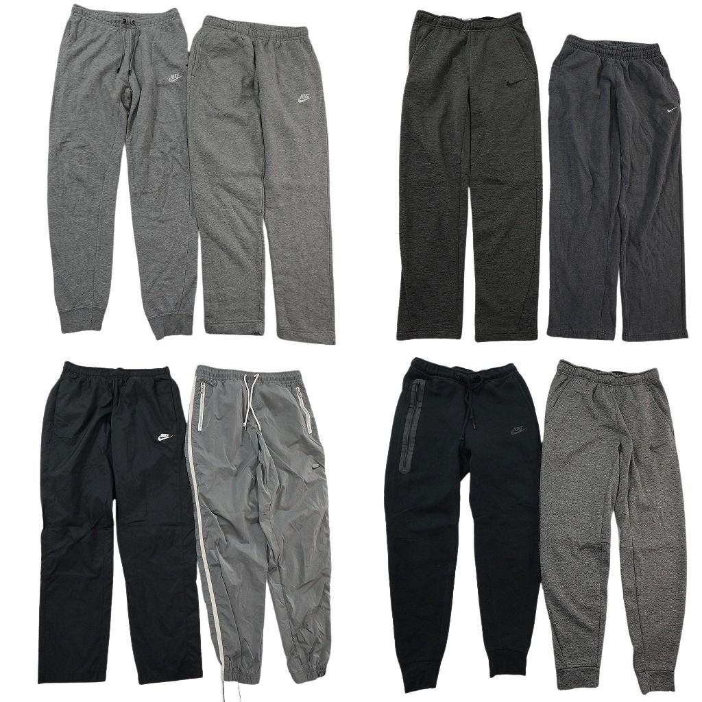 古着卸 まとめ売り NIKE ナイキ パンツMIX 8枚セット ( メンズ S ) ジョガーパンツ スウェット ナイロン 中古 古着 NE9648