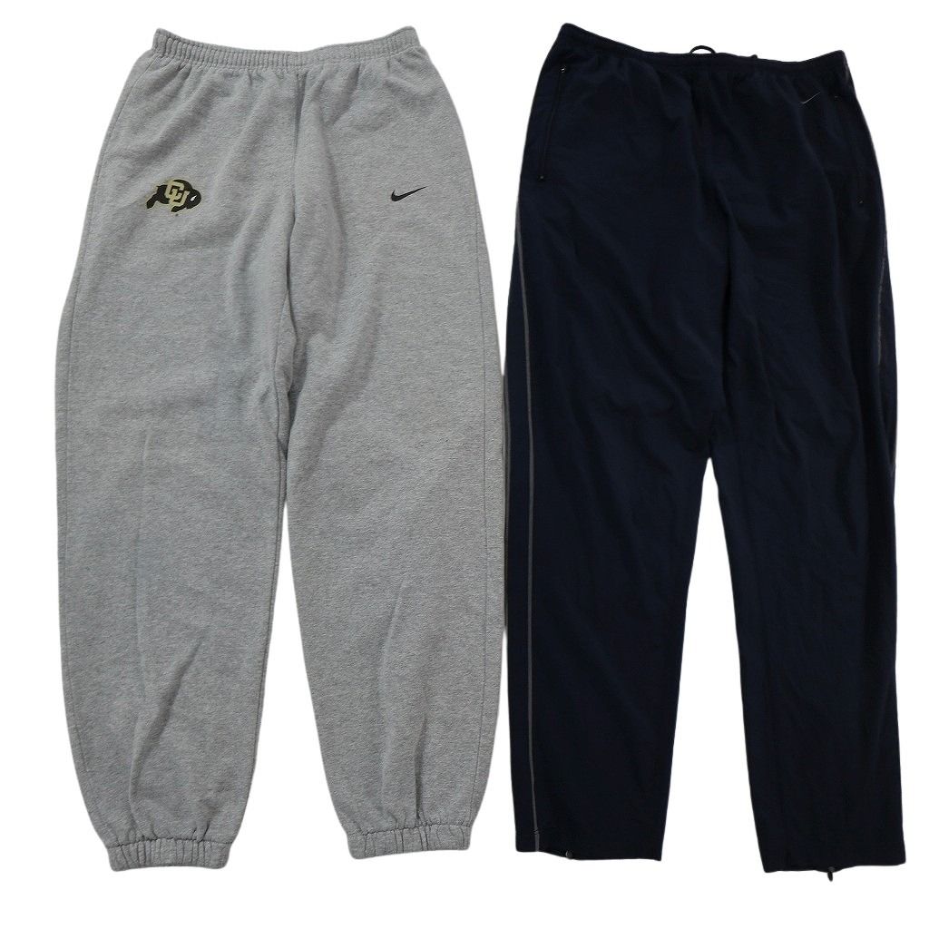週末価格NIKE その他スポーツブランドウェア新品 中古12点まとめ売りサイズM 古着卸 まとめ売り NIKE ナイキ パンツMIX 8枚セット ( メンズ L