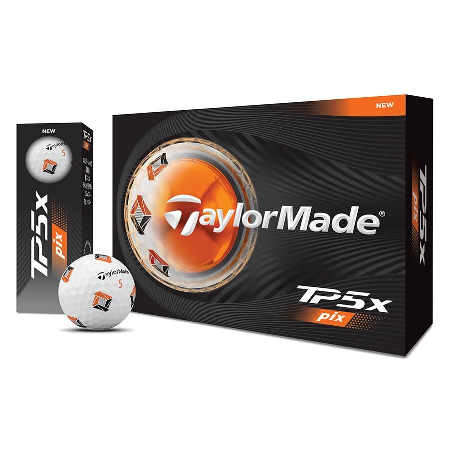 【新品】テーラーメイド TP5x pix ホワイト 2ダース 2024年モデル TaylorMade テーラーメイド TP5x pix ホワイト 2024年モデル ゴルフ