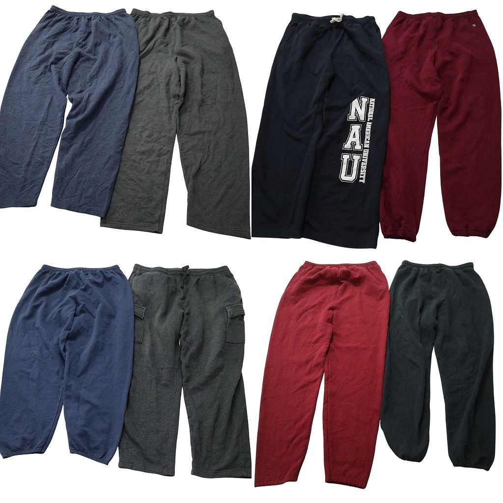 LUVISTRUE スウェットパンツ　まとめ売り　古着 新品，豊富な 古着卸 まとめ売り スウェット パンツ 8枚セット