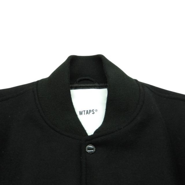 WTAPS 24aw BC JACKET MELTON SYNTHETIC BLACK サイズ3 242CWDT-JKM06