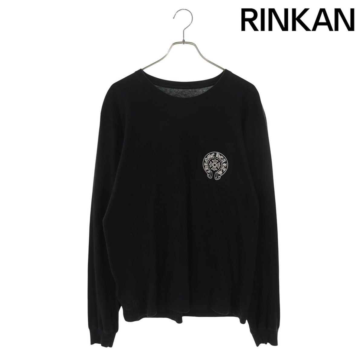 クロムハーツ CH L/S /LTD ロサンゼルス限定袖フローラルホースシュー長袖カットソー メンズ L