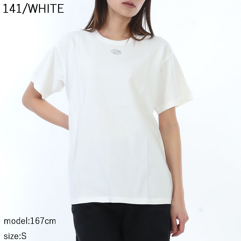 新品 DIESEL ディーゼル A20399 0JMBB クルーネック コットンTシャツ