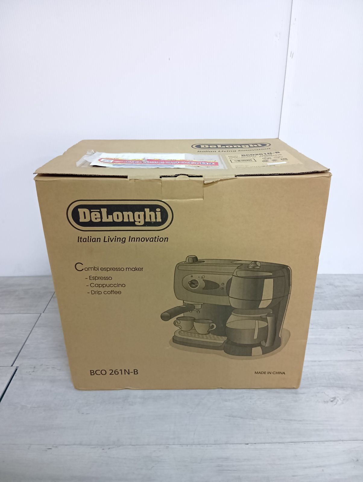 新品未使用】 デロンギ コンビコーヒーメーカー Mod.BCO261N-B