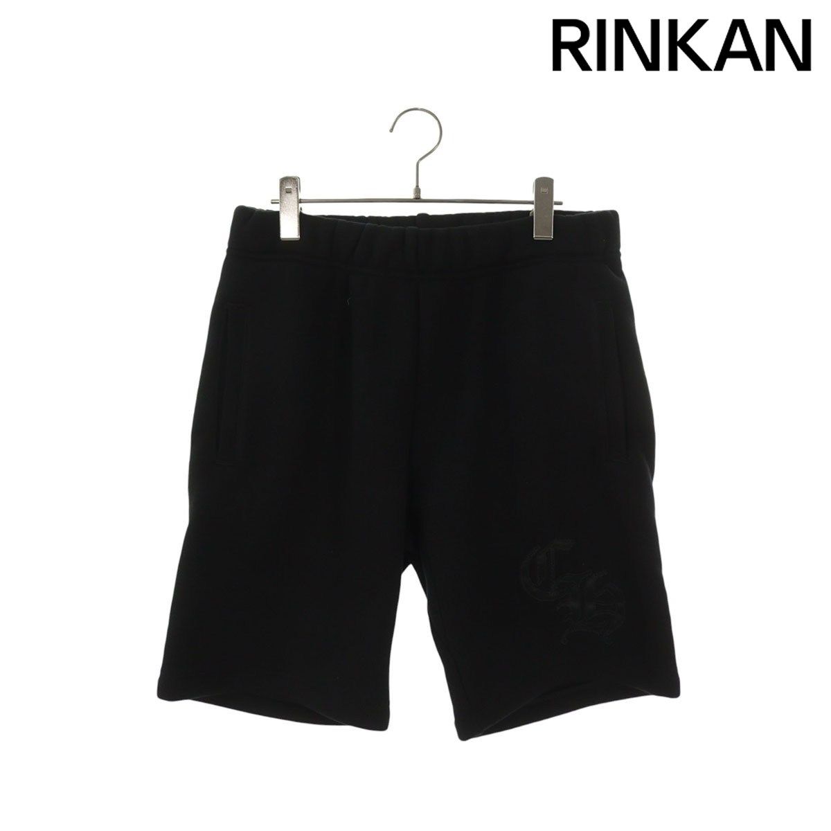 クロムハーツ 7-11 SHORTS CHロゴ刺繍スウェットハーフパンツ メンズ S