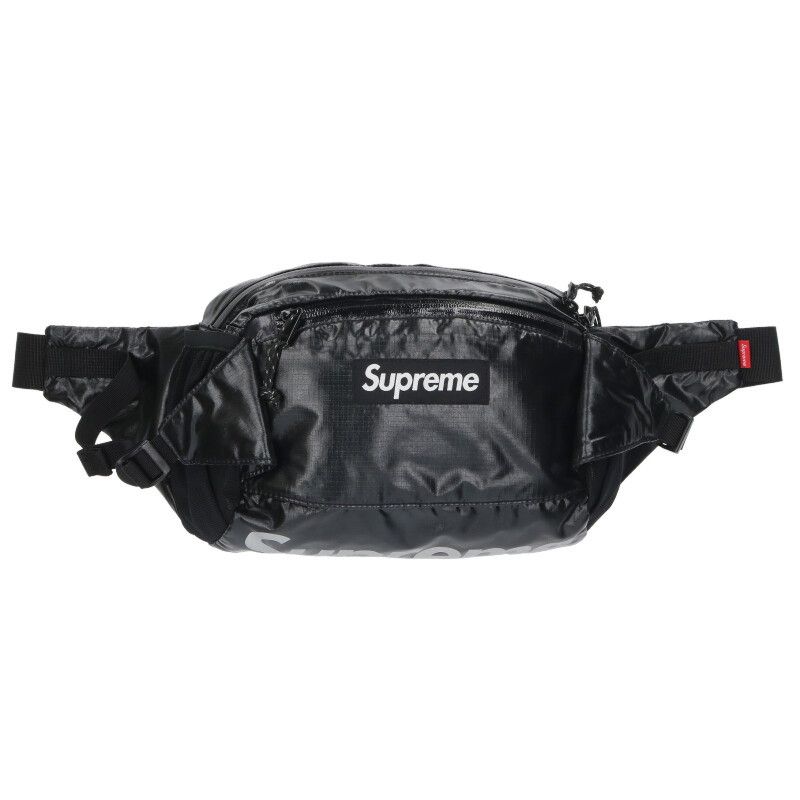 シュプリーム 18AW Waist Bag ボックスロゴナイロンウエストバッグ