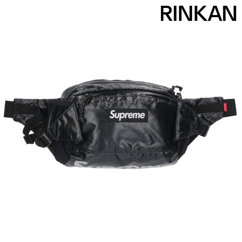 シュプリーム 18AW Waist Bag ボックスロゴナイロンウエストバッグ メンズ