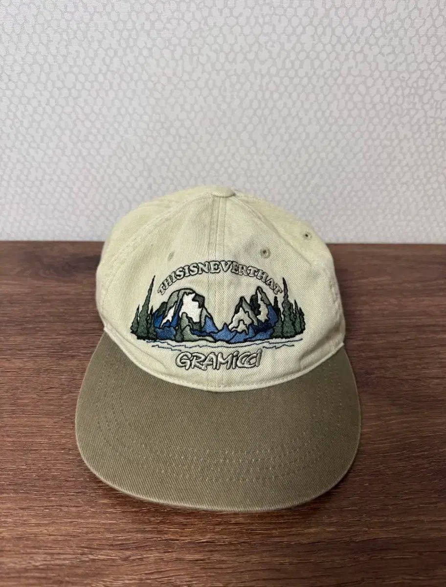 グラミチ ディスイズネバーザット コラボ ベースボールキャップ