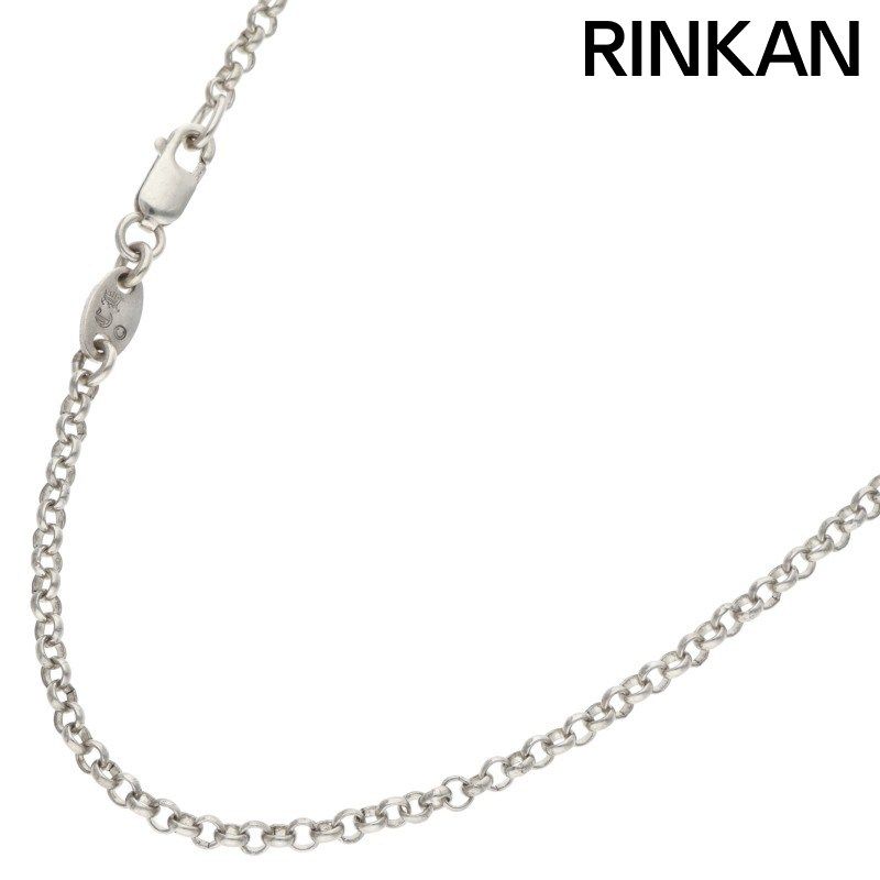 クロムハーツ NECKCHAIN R18/ロールチェーン18inch シルバーネックレス メンズ 18inch