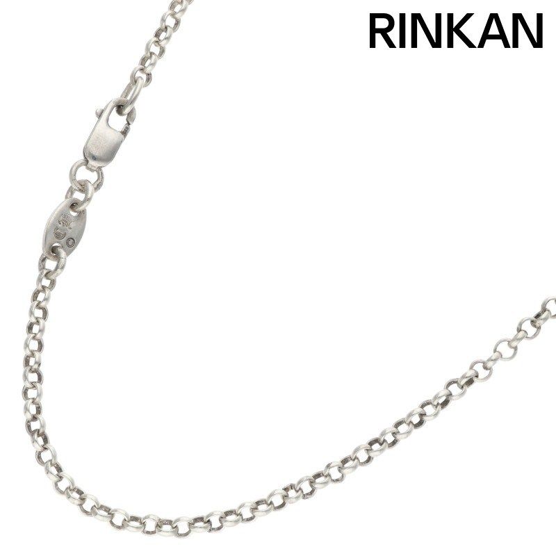 クロムハーツ NECKCHAIN R18/ロールチェーン18inch シルバーネックレス メンズ 18inch