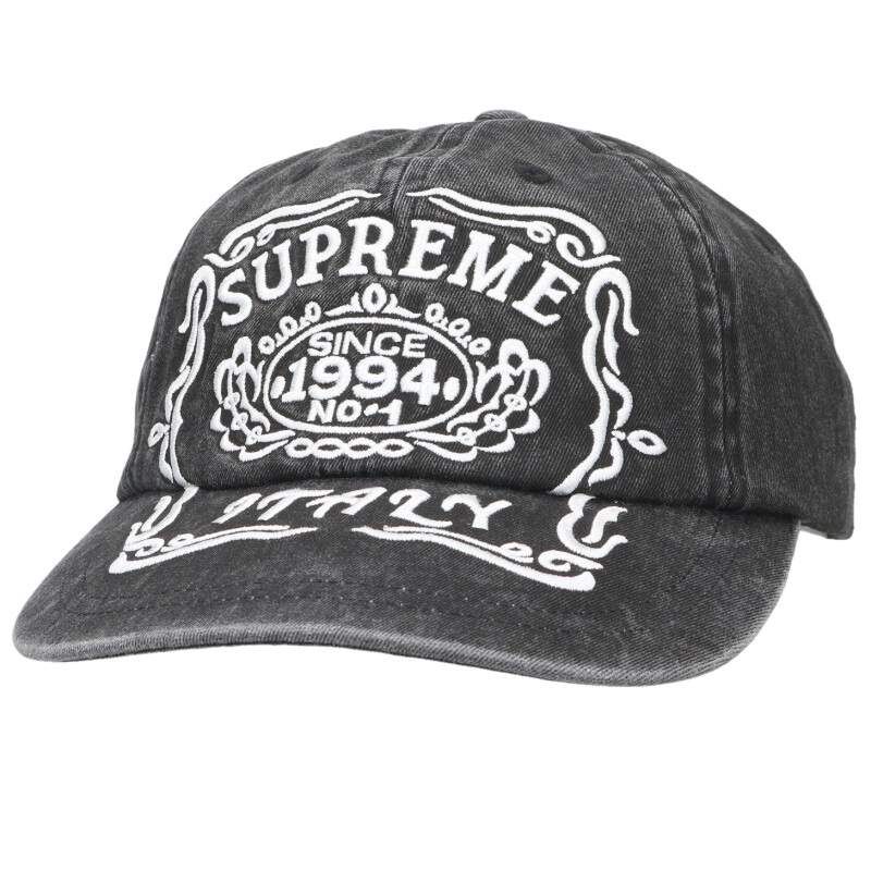 Supreme Italy 6-Panel Black 新品未使用 Supreme - Cordura Small Box 6-Panel - UG.SHAFT 帽子