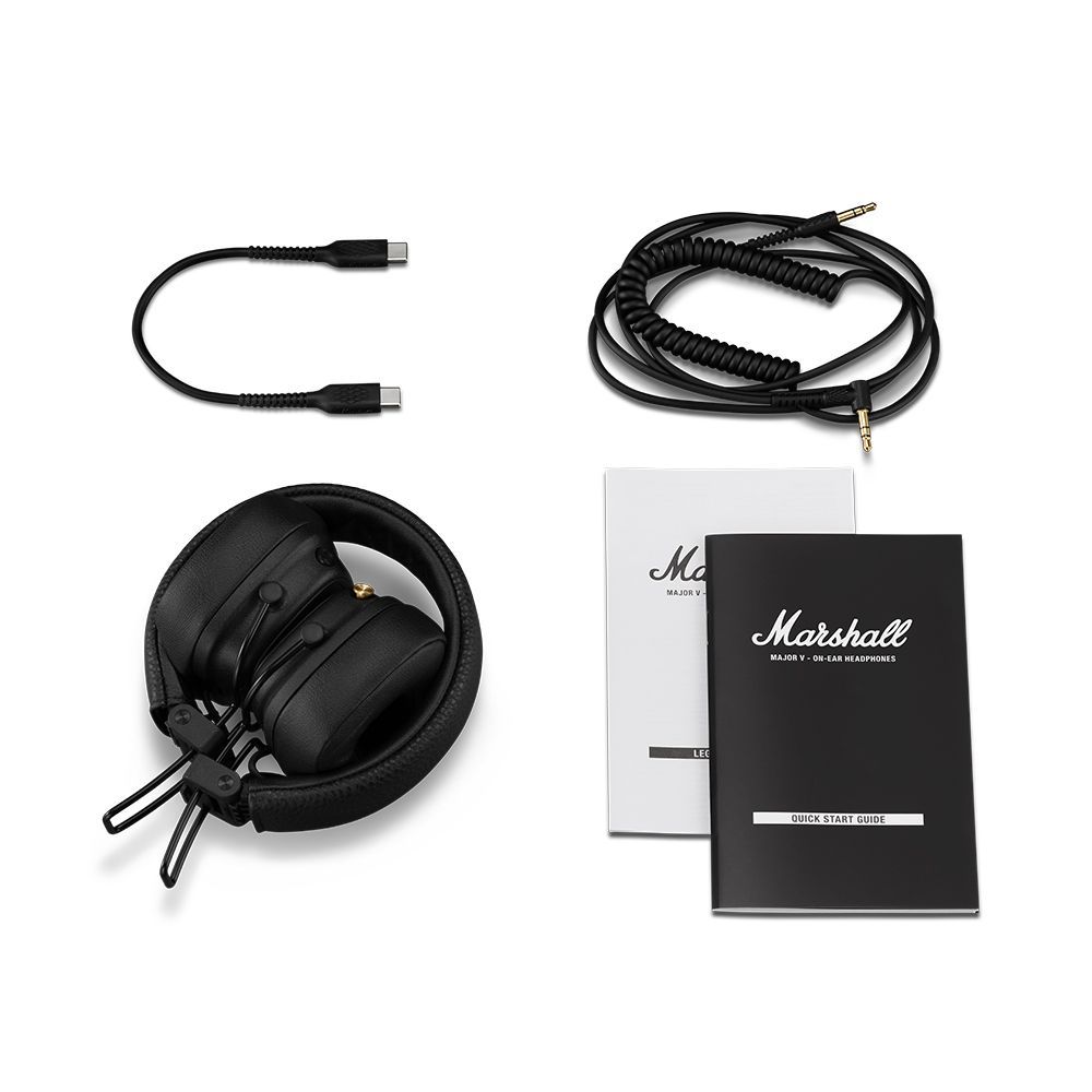 Marshall Bluetoothヘッドホン MAJOR V ブラック【外箱不良品】 - メルカリ