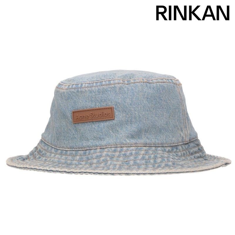 アクネストゥディオズ FN-UX-HATS000243 ラバーロゴデニムバケットハット帽子 メンズ S/M 7,088円