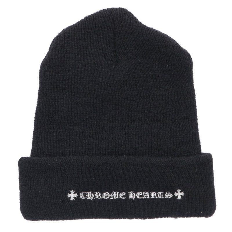 クロムハーツ WOOL WATCH CAP ウールワッチキャップ CHプラス刺繍