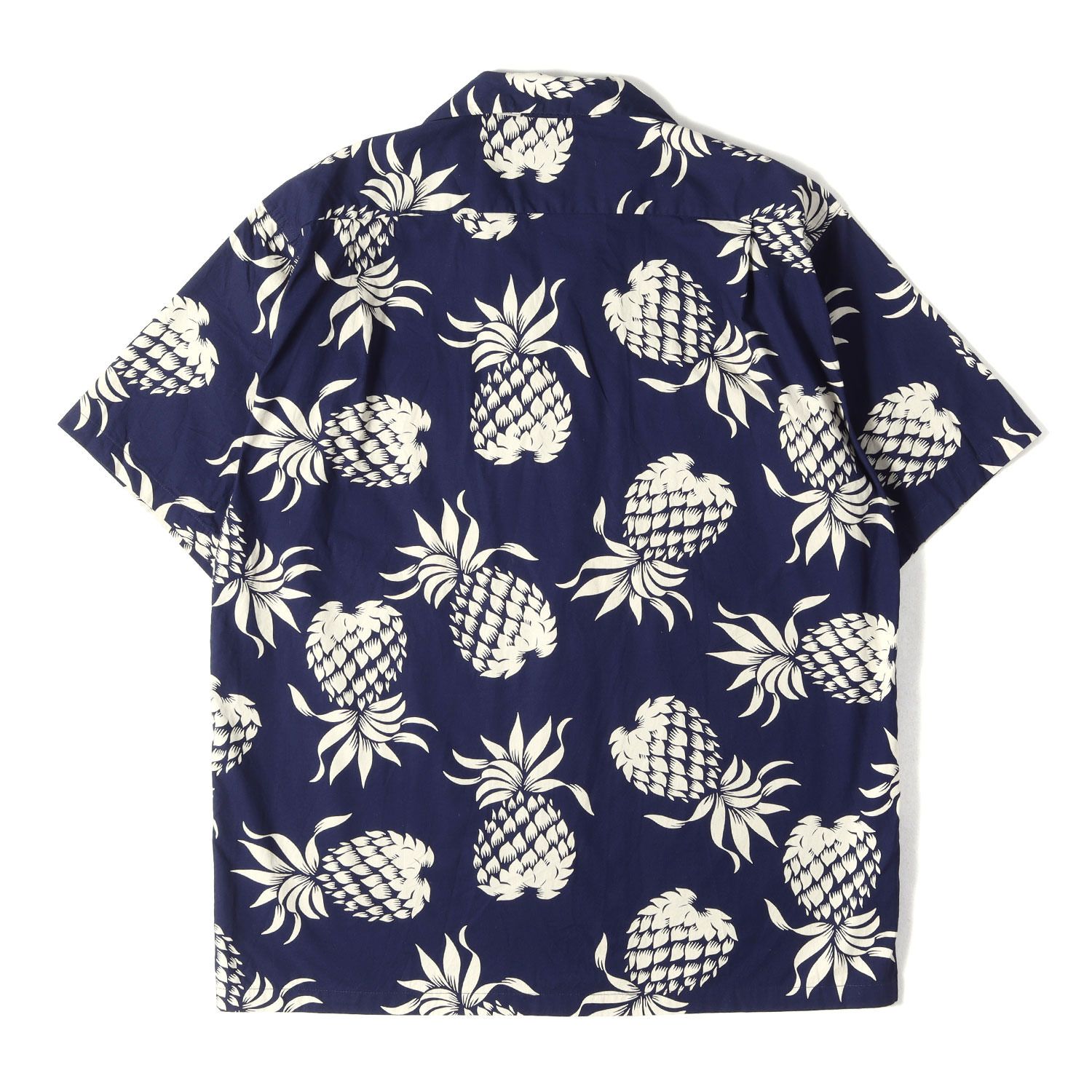 SUN SURF サンサーフ シャツ ネイビー 紺 サイズ:L | Duke Kahanamoku