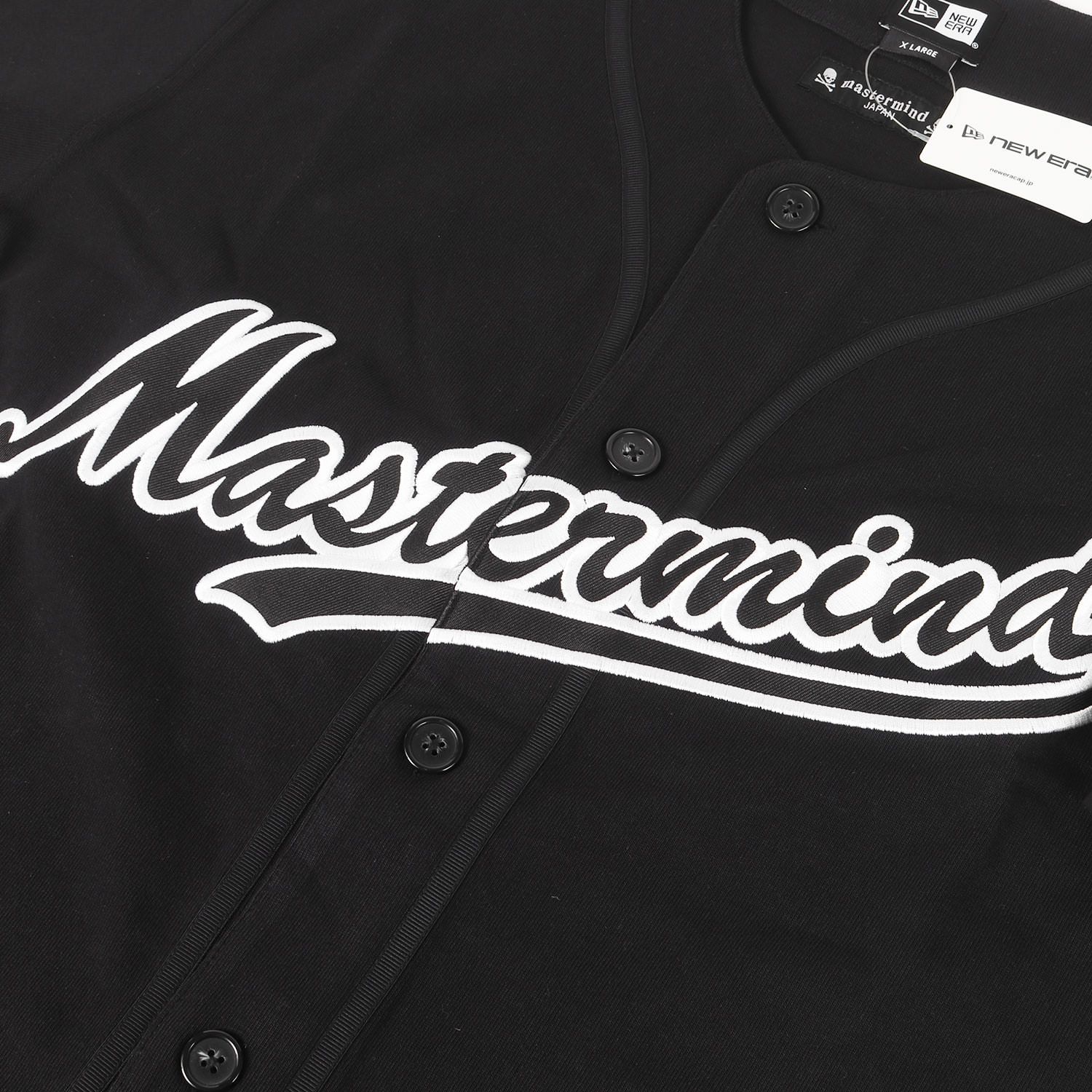 新品】mastermind JAPAN マスターマインドジャパン シャツ ブラック 黒 