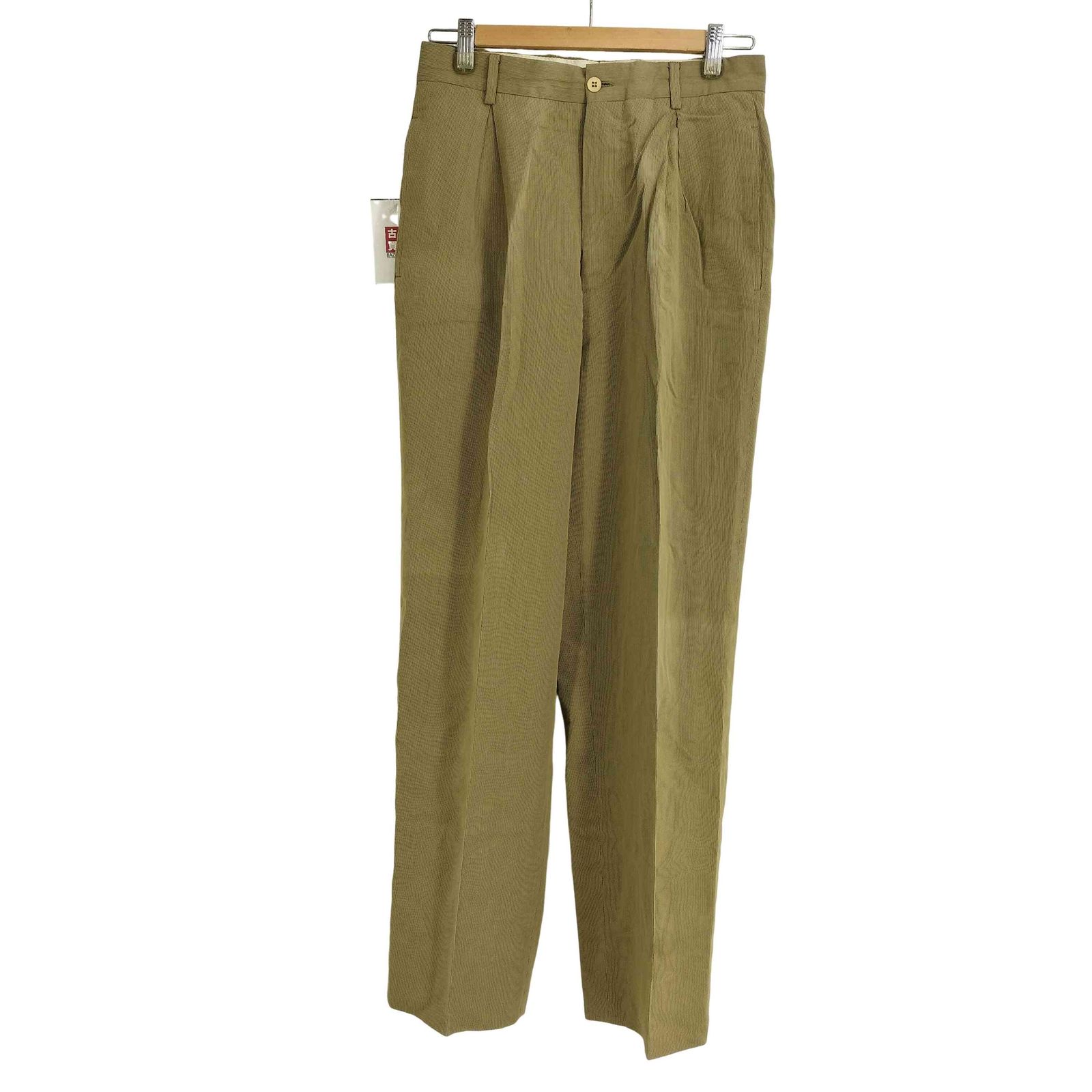 90s GIORGIO ARMANI スラックス　チノパン　ワイド　イタリア製 ジョルジオアルマーニ Giorgio Armani 91SS イタリア製 コットン