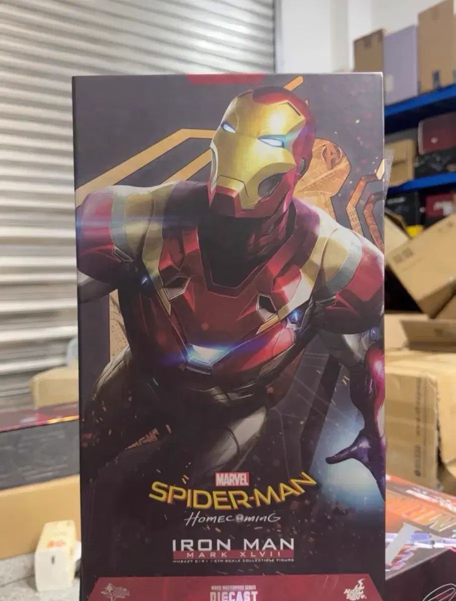 ホットトイズ スパイダーマン ホームカミング アイアンマン マーク47 フィギュア