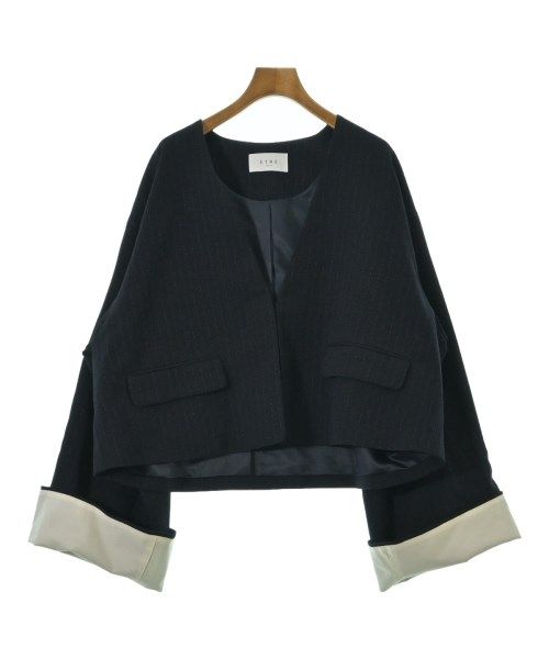 ETRE TOKYO ノーカラージャケット レディース 【古着】【中古】【送料無料】