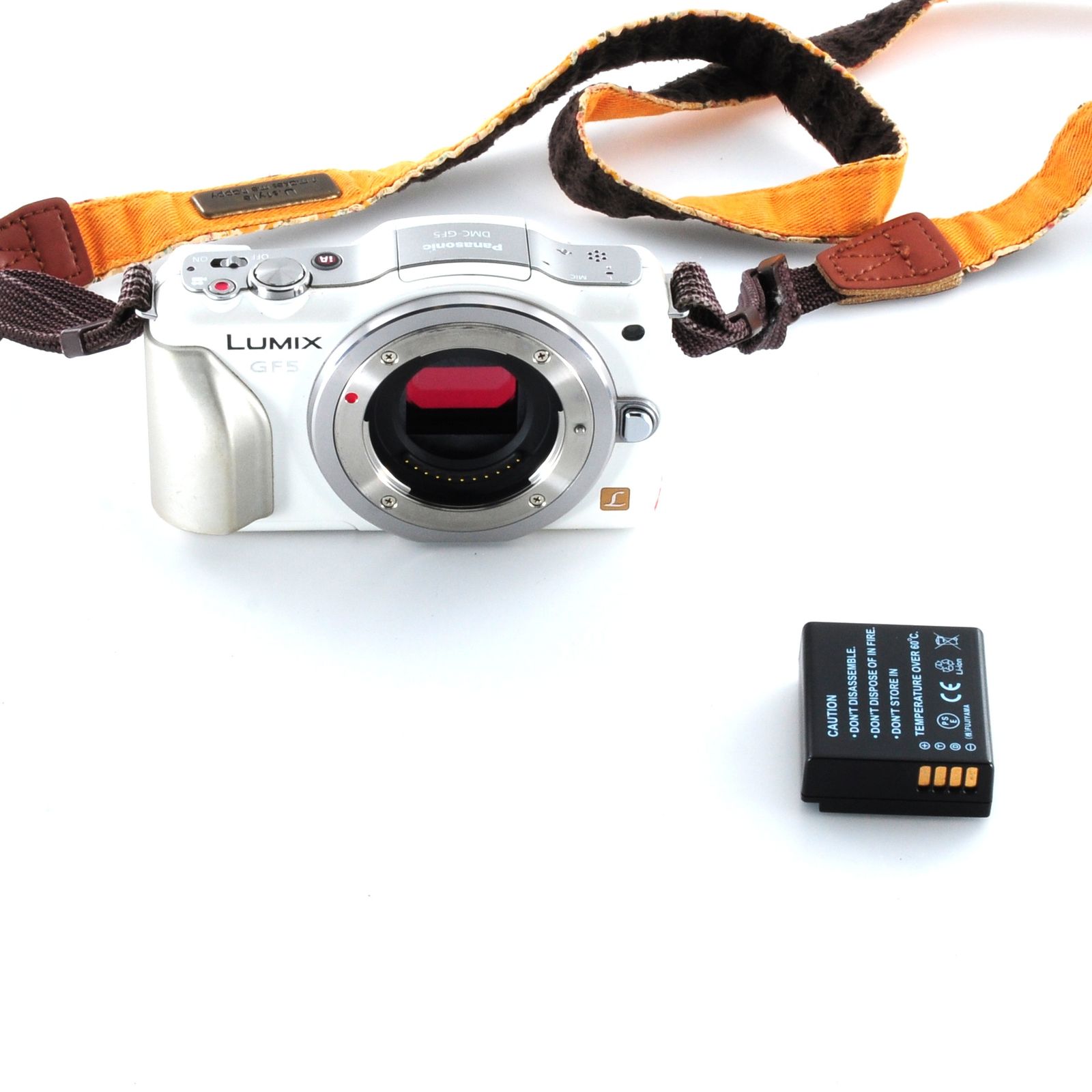 パナソニック】PANASONIC LUMIX DMC-GF5 + バッテリー付属 #T246A