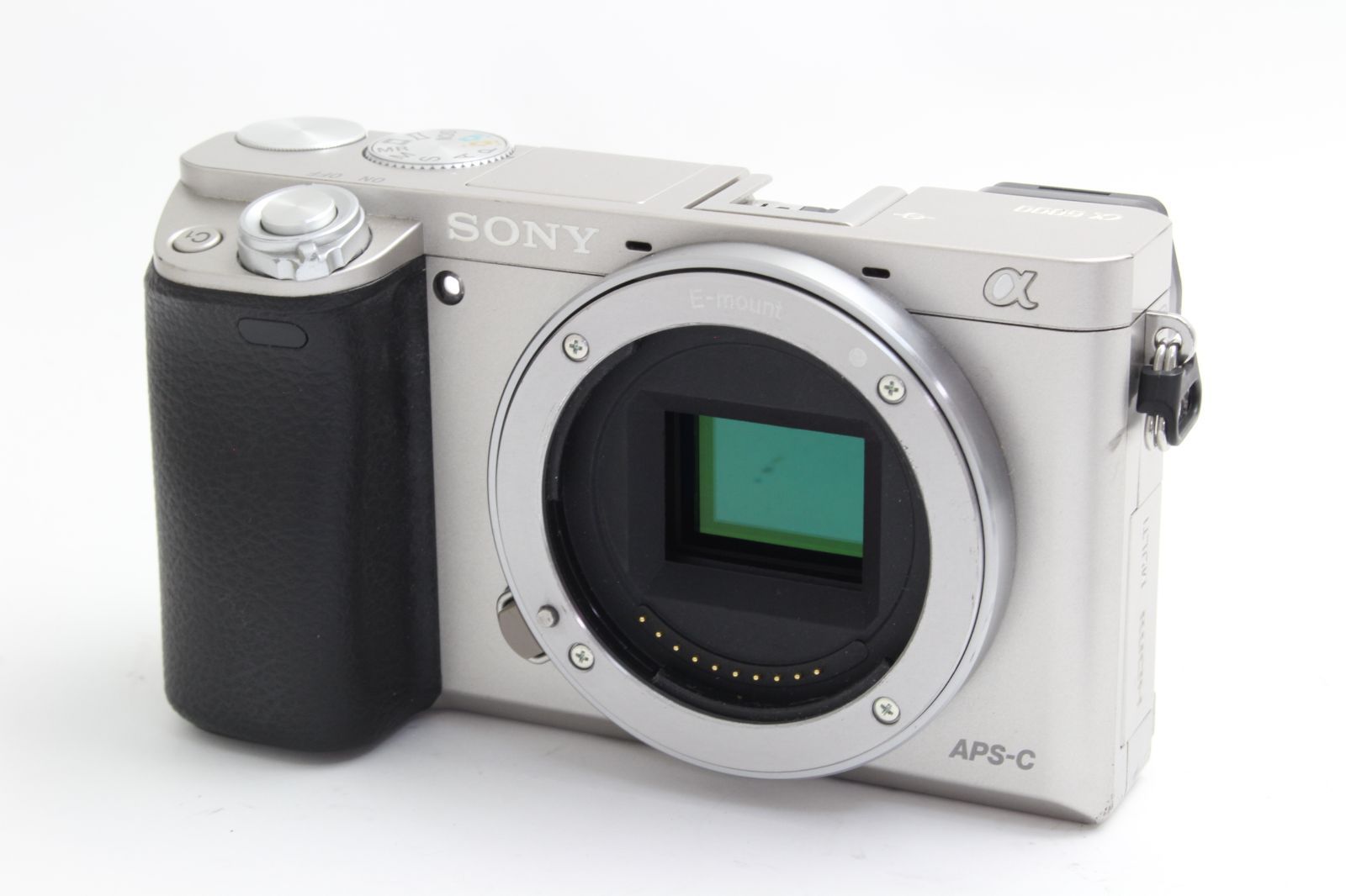 B+ (並品) SONY ソニー α6000 ILCE-6000 シルバー ボディ 初期不良返品