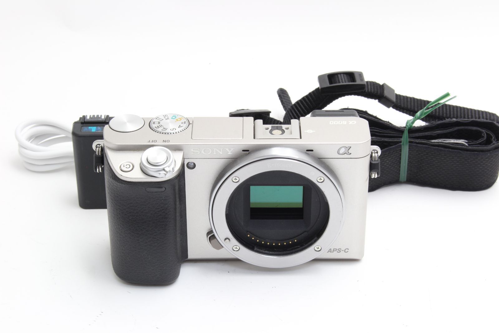 B+ (並品) SONY ソニー α6000 ILCE-6000 シルバー ボディ 初期不良返品無料 5-87
