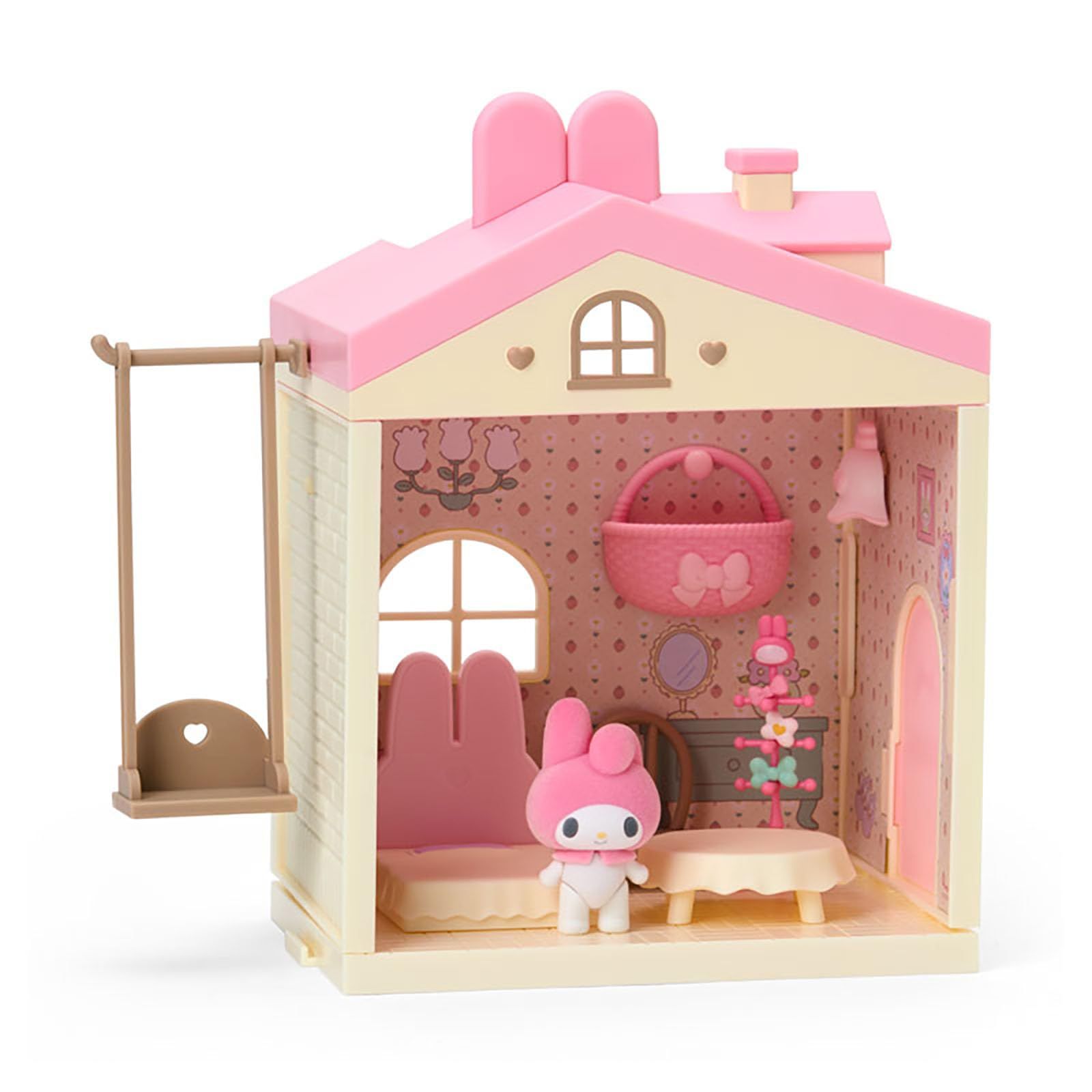 サンリオ(SANRIO) ドールハウス（Netflixオリジナルアニメ My Melody & Kuromi） マイメロディ ABS樹脂・PVC 対象年齢3才以上 600415 [ドールハウス マイメロディ]