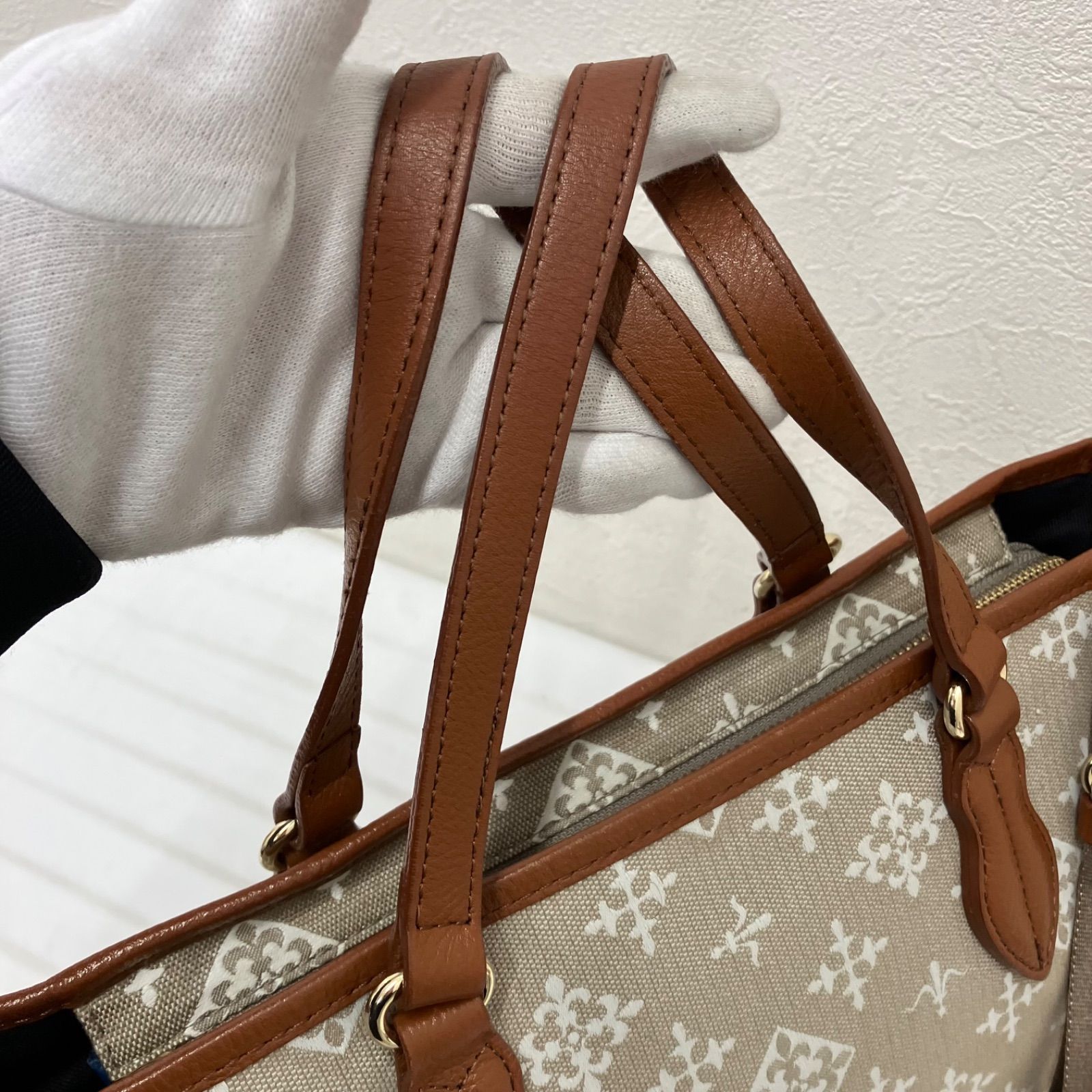 3577 russet ラシット ハンドバッグ 2way ショルダーバッグ モノグラム 