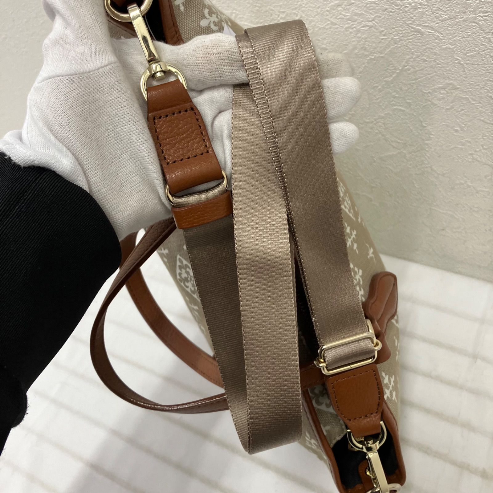 3577 russet ラシット ハンドバッグ 2way ショルダーバッグ モノグラム 