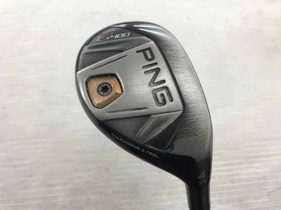 ピン　G400　22度　AWT 2.0 LITE　Sフレックス　ユーティリティ　中古【最短即日発送】