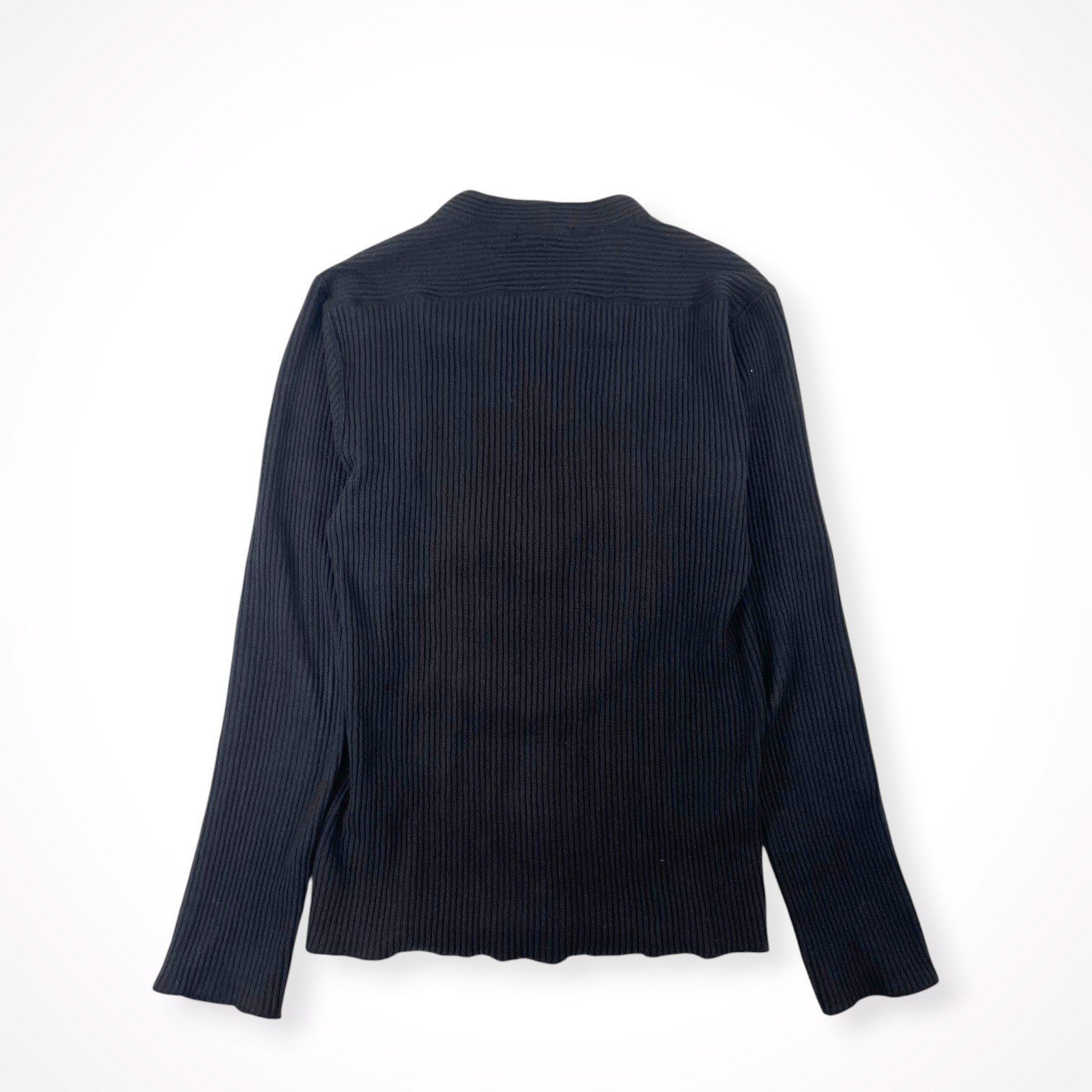 bajra / ヘンリーネックリブニット 参考定価：28，000程度 SIZE：FREE