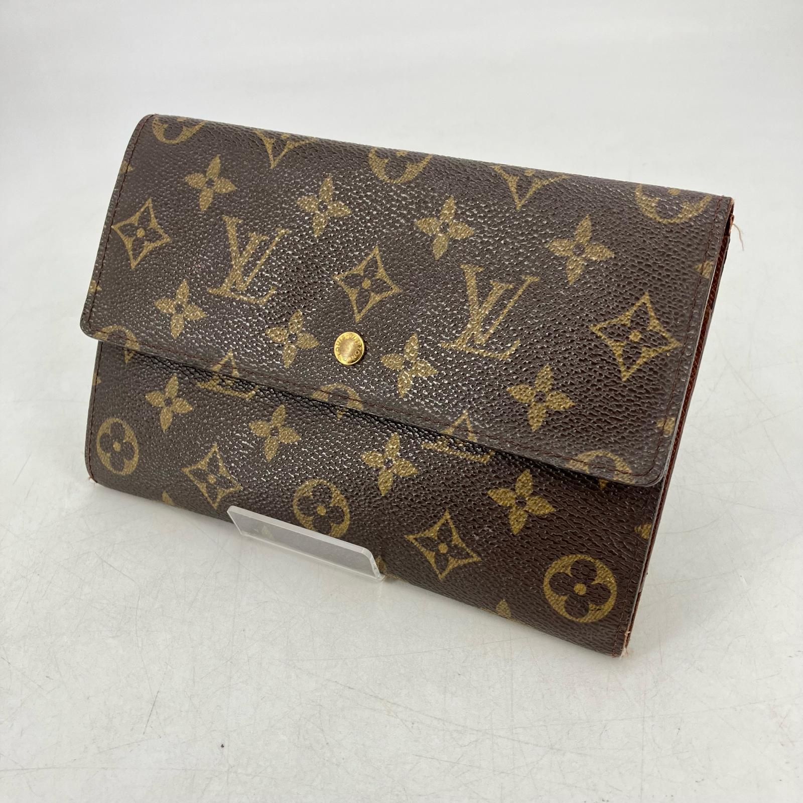 【イオン広店】 中古 LOUIS VUITTON | ルイ・ヴィトン 長財布 ポシェット・パスポール M60135 モノグラム 【125】