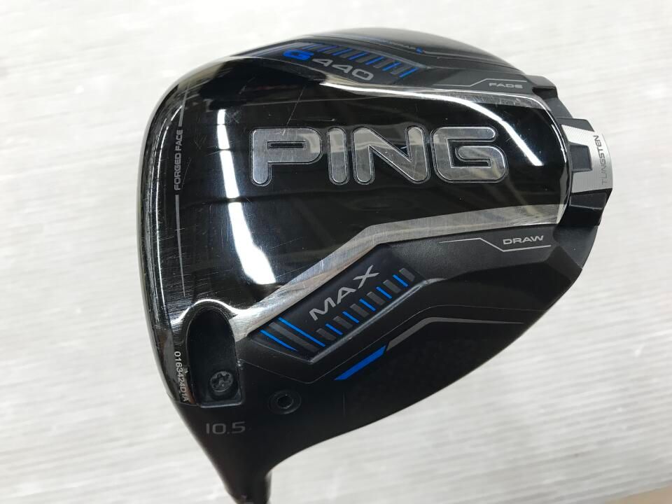 ピン　G440 MAX　10.5度　TOUR 2.0 BLACK 65　Sフレックス　ドライバー　中古　ゴルフドゥ！成田美郷台店【最短即日発送】