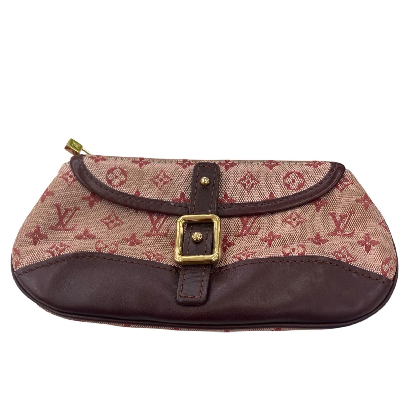 186005 LOUIS VUITTON ルイ・ヴィトン ポーチ アンソフィー M92696 ボルドー/モノグラム レディース
