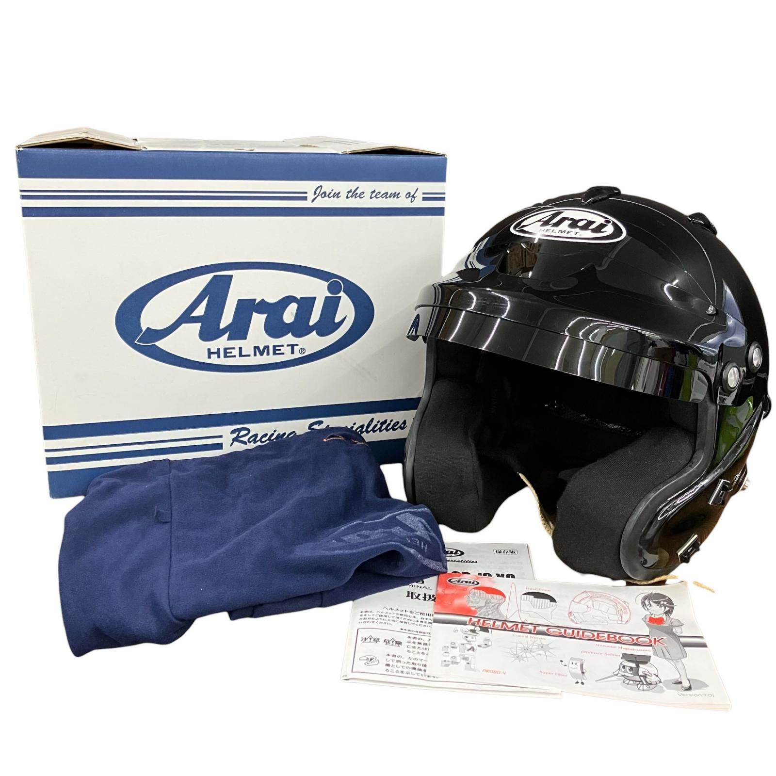 170621 現状品 Arai アライ ヘルメット GP-J3 8859 XL ブラック - メルカリ