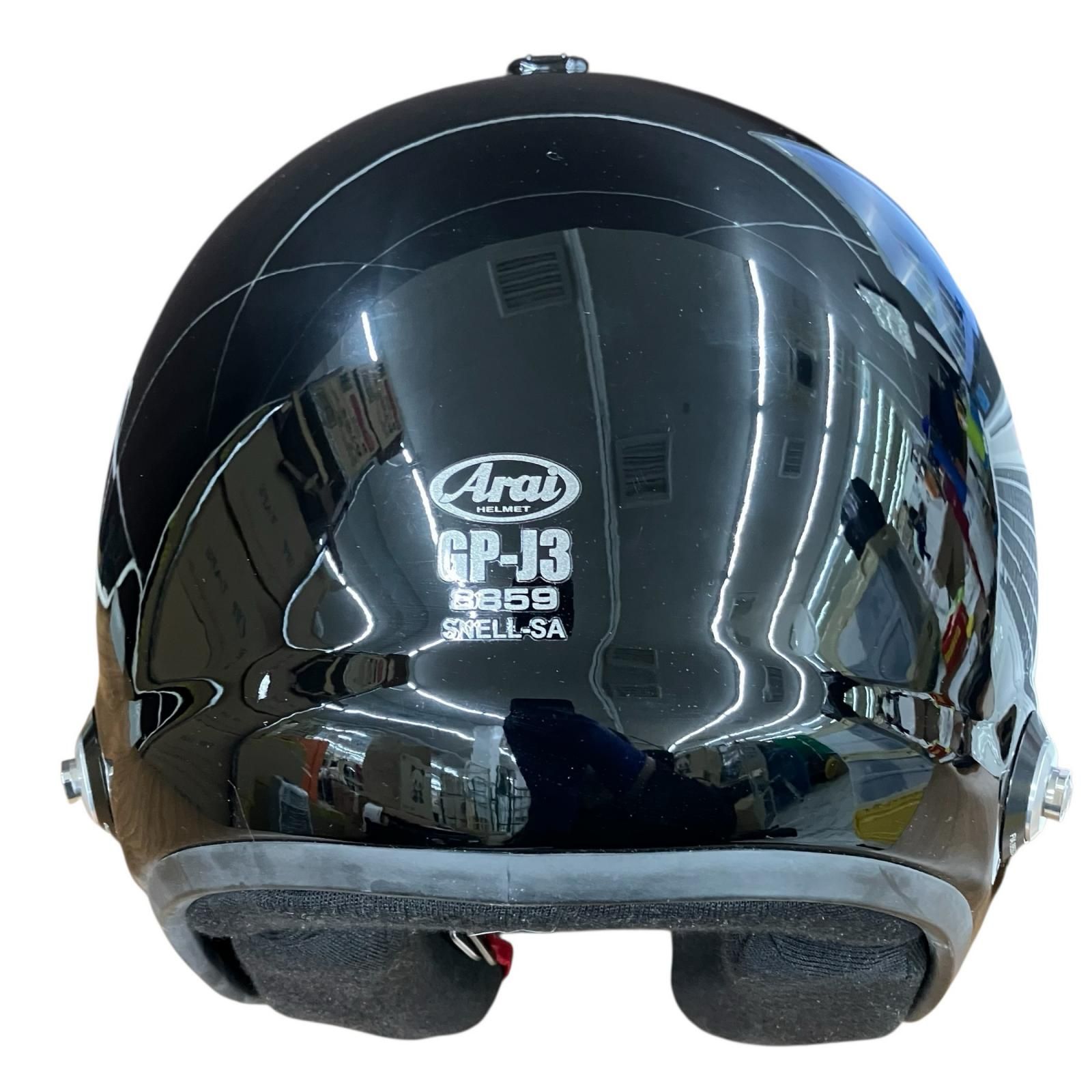 170621 現状品 Arai アライ ヘルメット GP-J3 8859 XL ブラック - メルカリ
