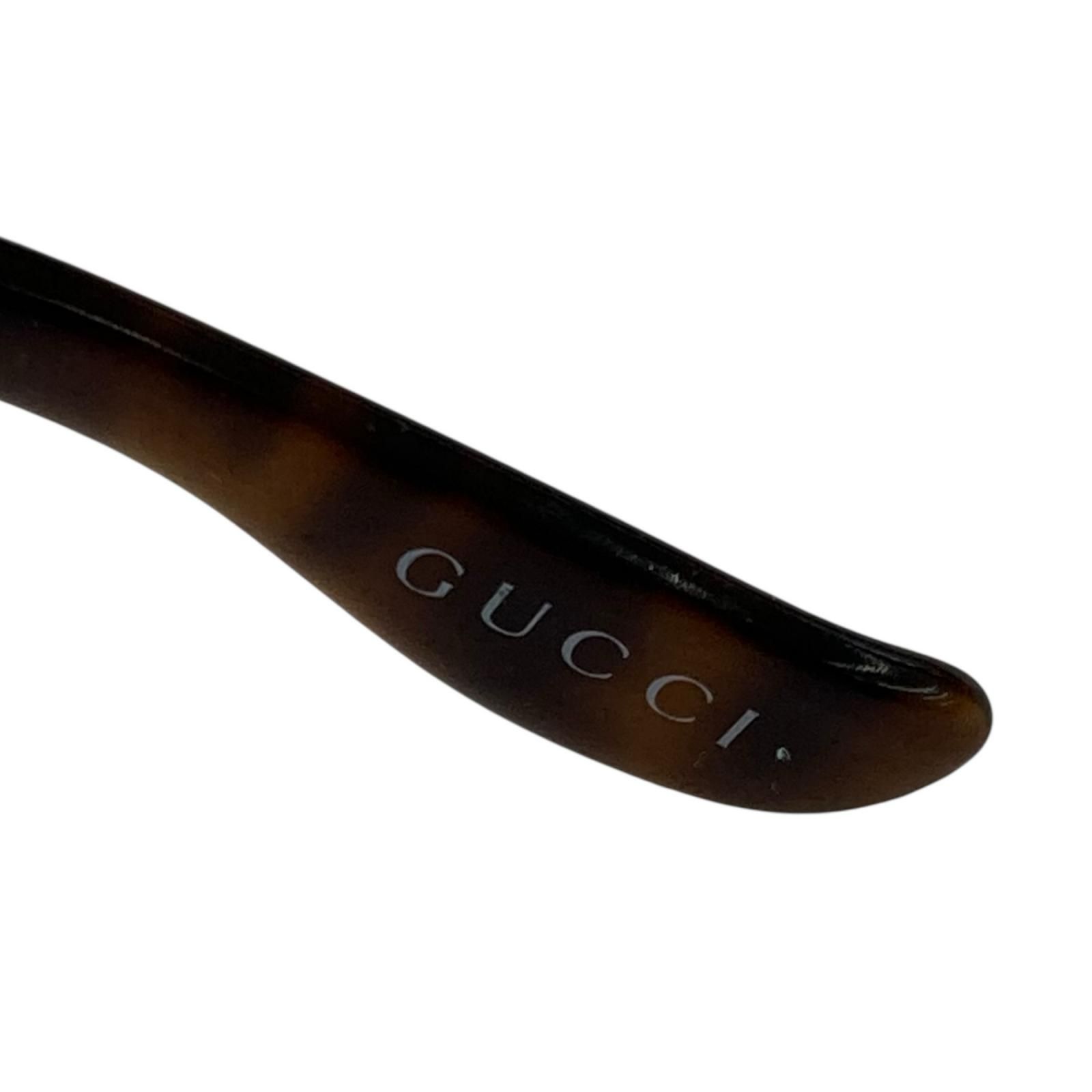 186005 現状品 GUCCI グッチ サングラス ブラウン/べっ甲柄 レディース