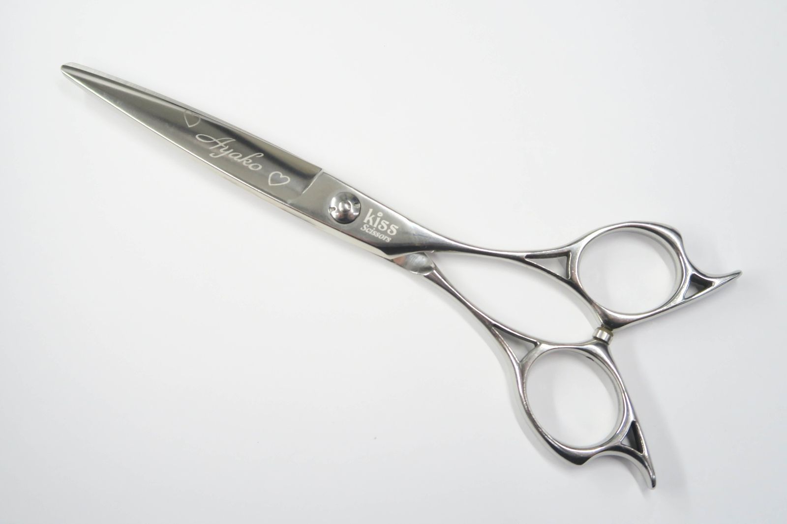 Cランク【kiss scissors キッスシザー】 KSR-60 シザー 美容師・理容師 6.0インチ 右利き ドライカット【中古】:H-11578