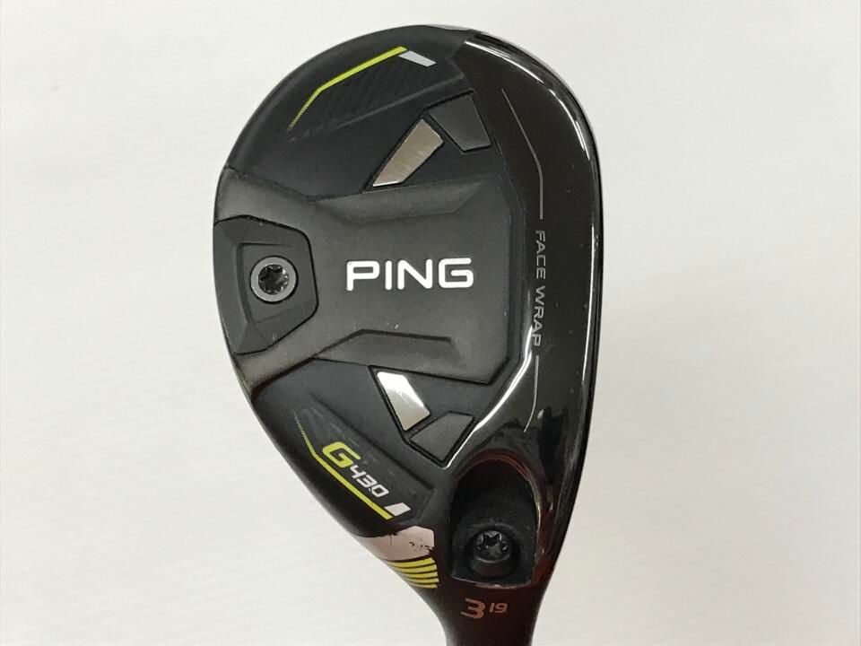 ピン　G430　19度　ALTA J CB BLACK　Sフレックス　ユーティリティ　中古【最短即日発送】
