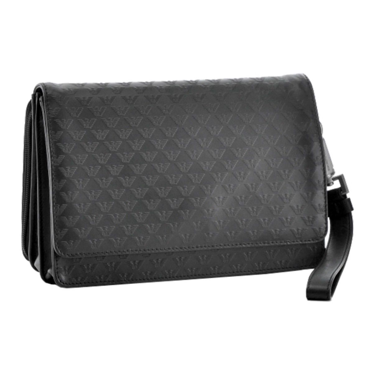 EMPORIO ARMANI エンポリオアルマーニ クラッチバッグ 黒